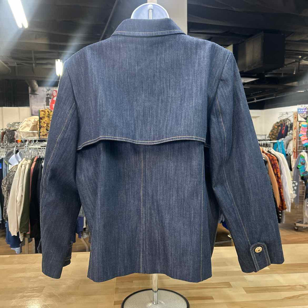 Talbots Size XLP Dark BLue Denim Preloved Jacket