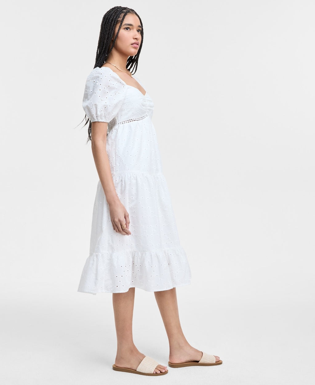 kingston grey Size L White New Dress