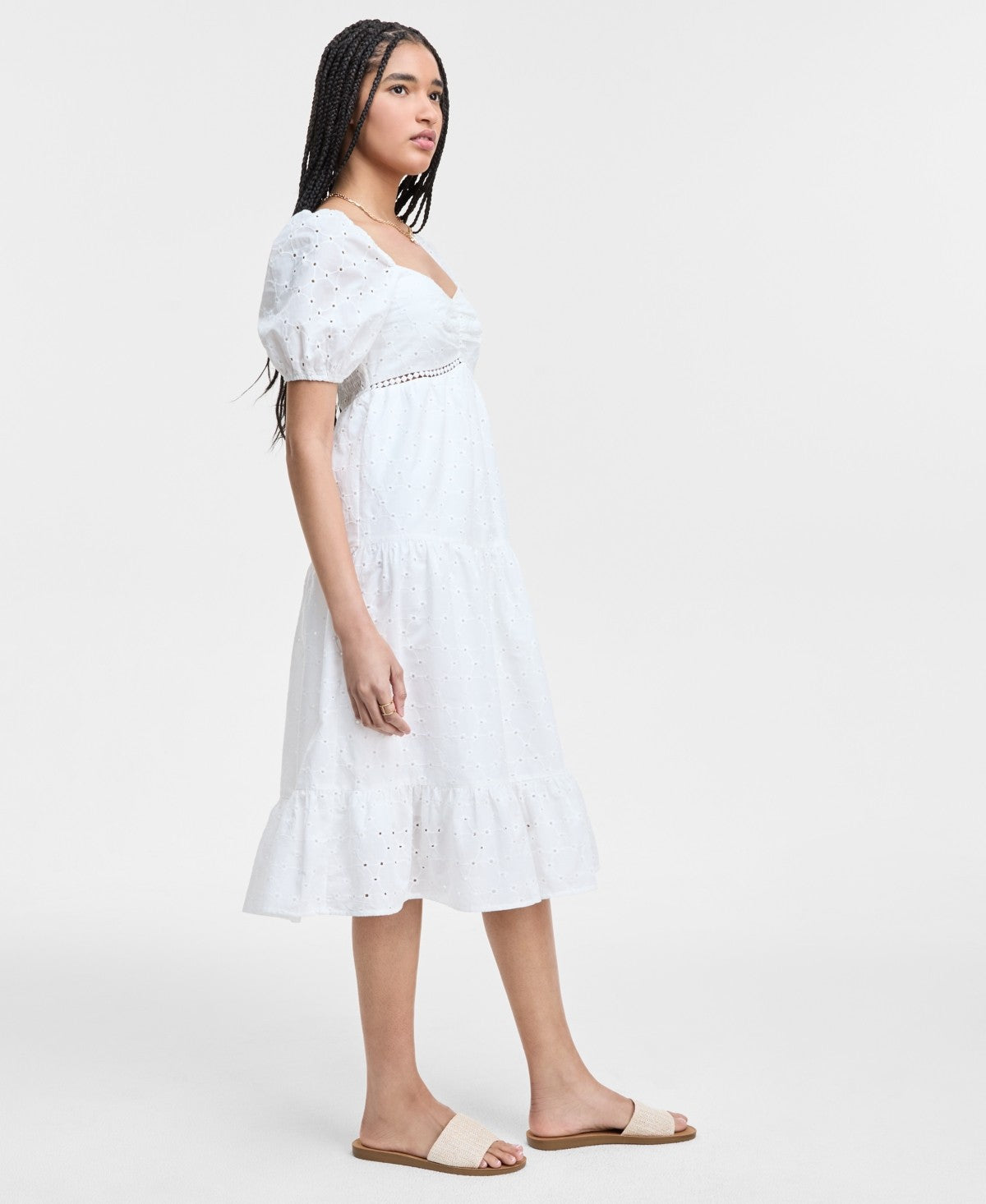 kingston grey Size L White New Dress