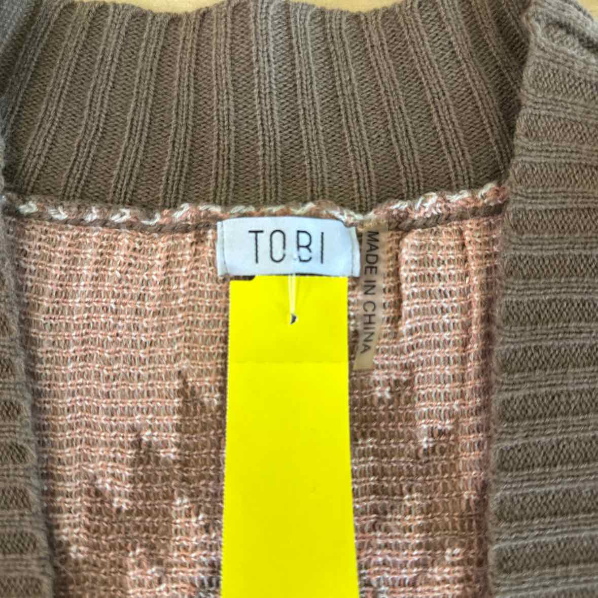 TOBI Size One Size Brown Duster