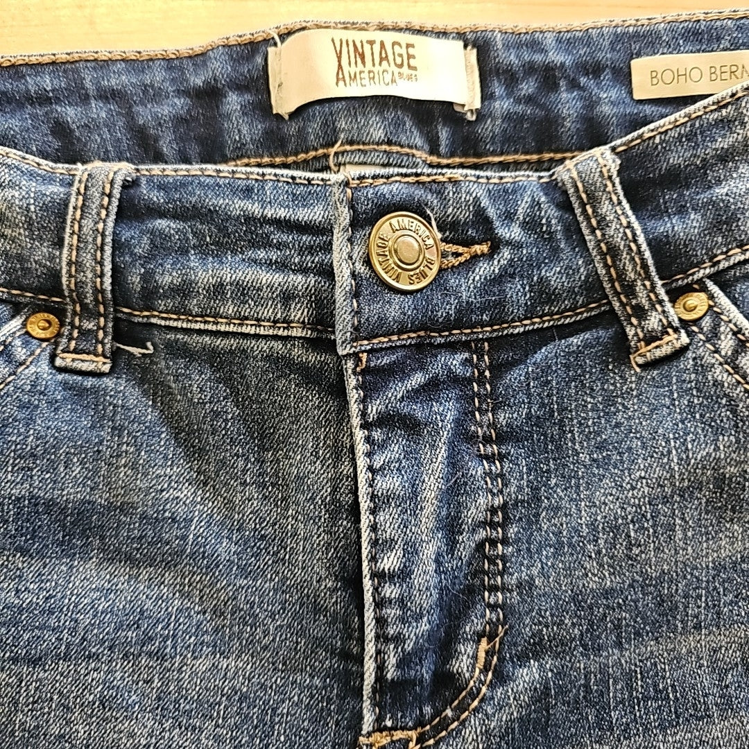 Vintage America Size 26 Denim Shorts