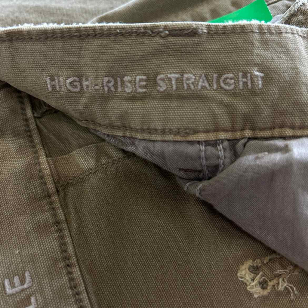 American Eagle Size 0 Khaki Preloved Cargo