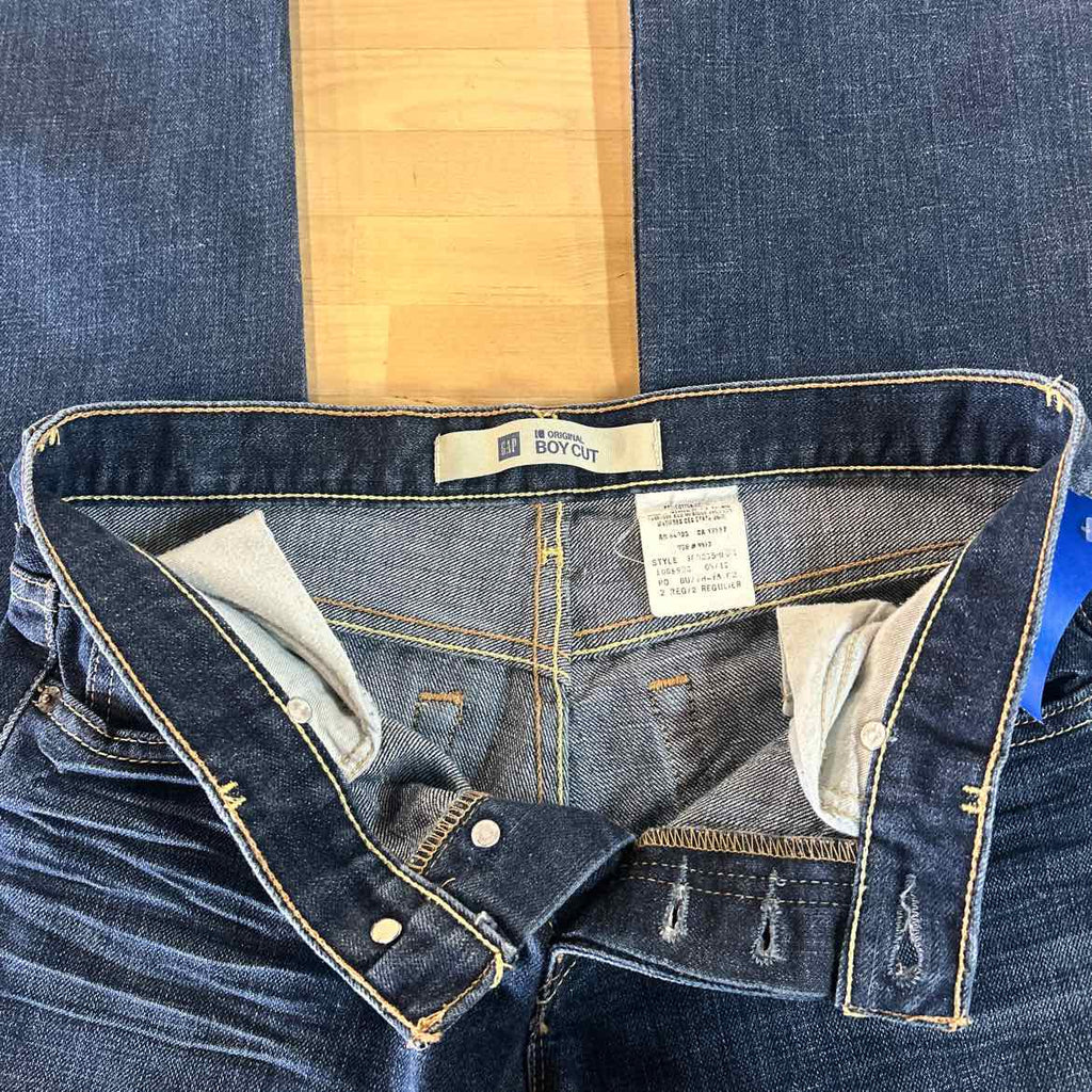 Gap Size 2 Blue Denim Preloved Jeans
