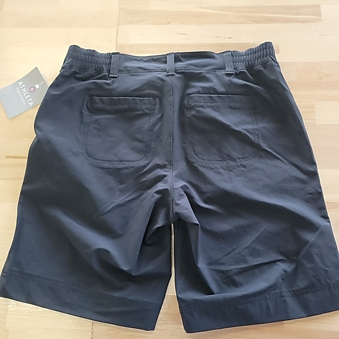Athleta Size 4 Black Athletic Shorts