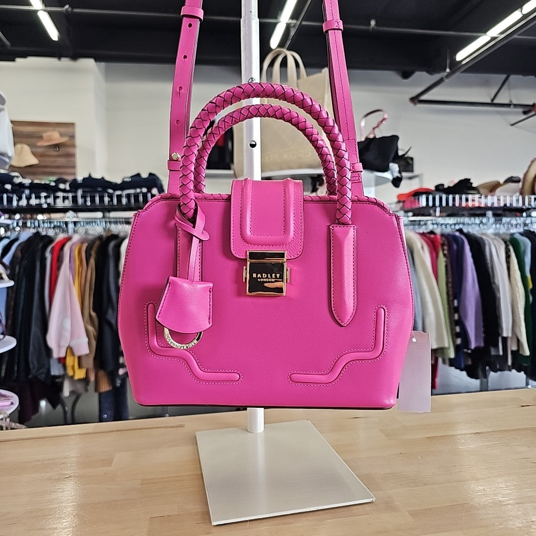 Radley London Liverpool Street 2.0 Weave Small Ziptop Multiway - Coulis