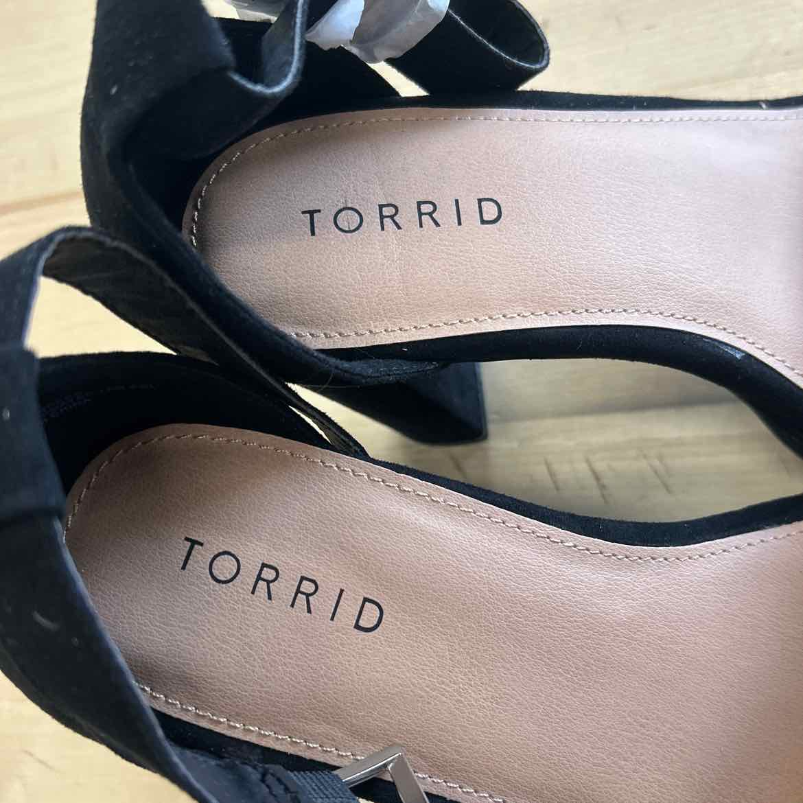 Torrid Size 8.5 Black Preloved Heels