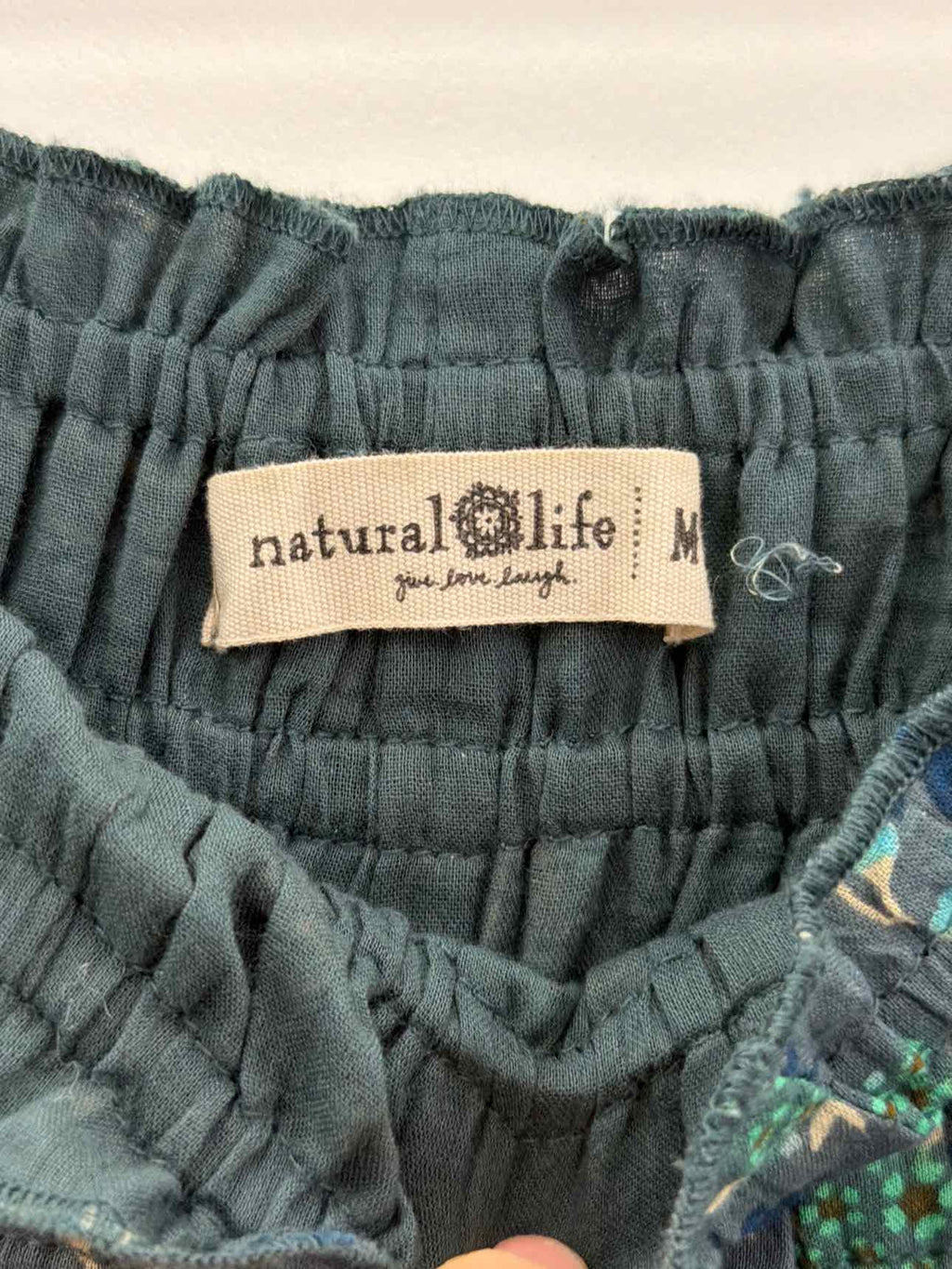 Natural Life Size M Green Skirt