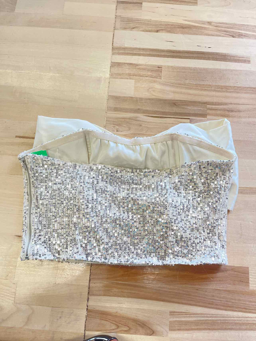 Wild Fox Size M Gold Sequined Preloved Tube