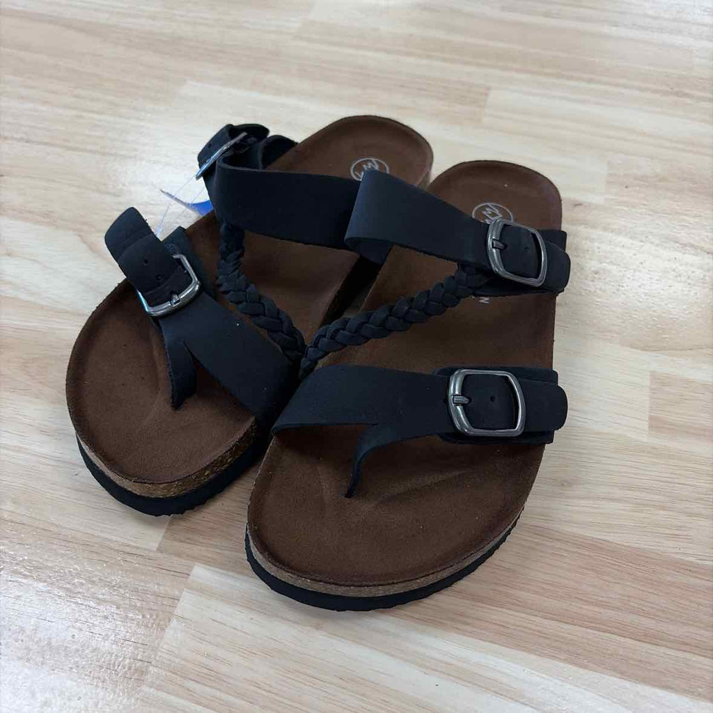White Mountain Size 7 Brown Leather New Sandals