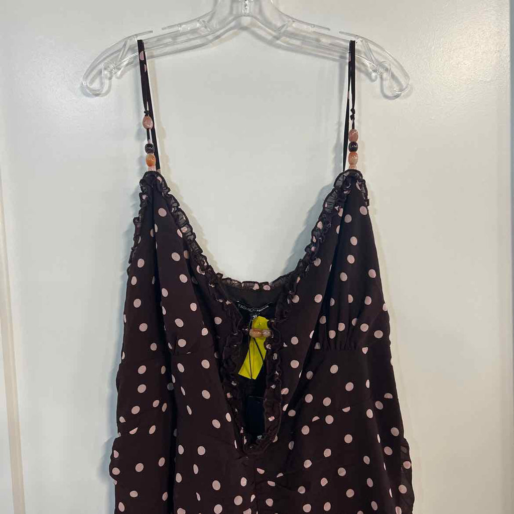 Fashionova Size 3X Purple Preloved Dress