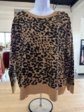 Loft Size L Tan Sweater