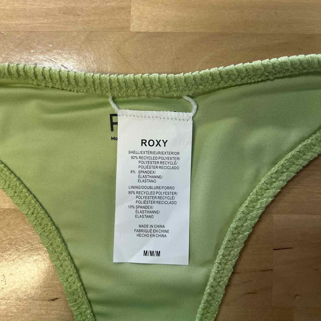 Roxy Size M Juniors' Aruba High-Leg Cheeky Bikini Bottom - Margarita