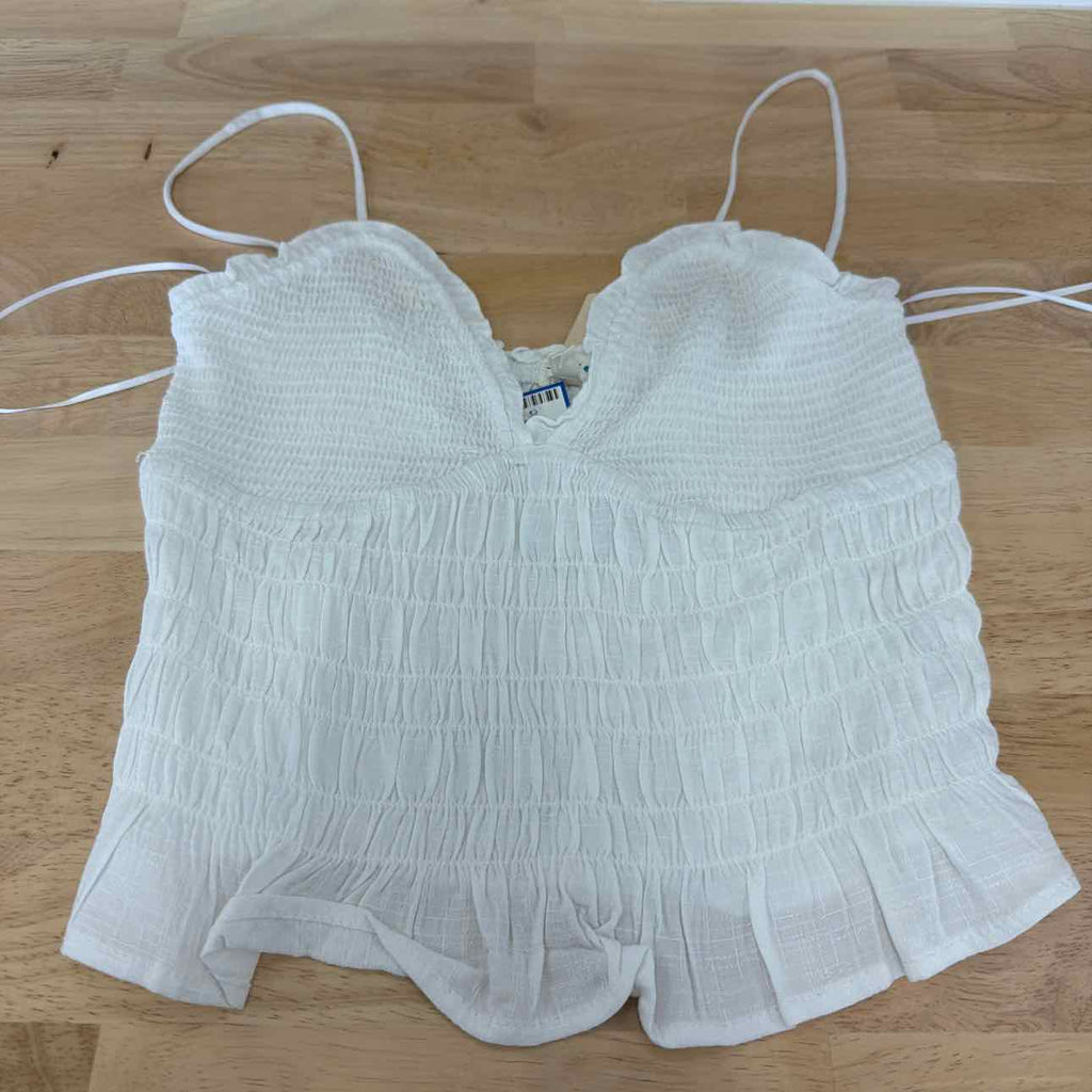 Self E Size M Smocked Tank Top