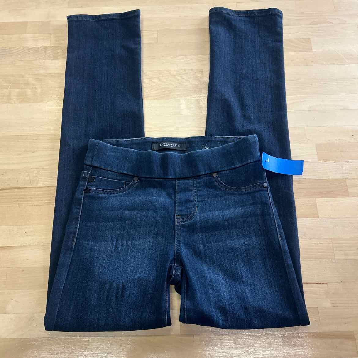Liverpool Size 0 Blue Denim Preloved Jeans