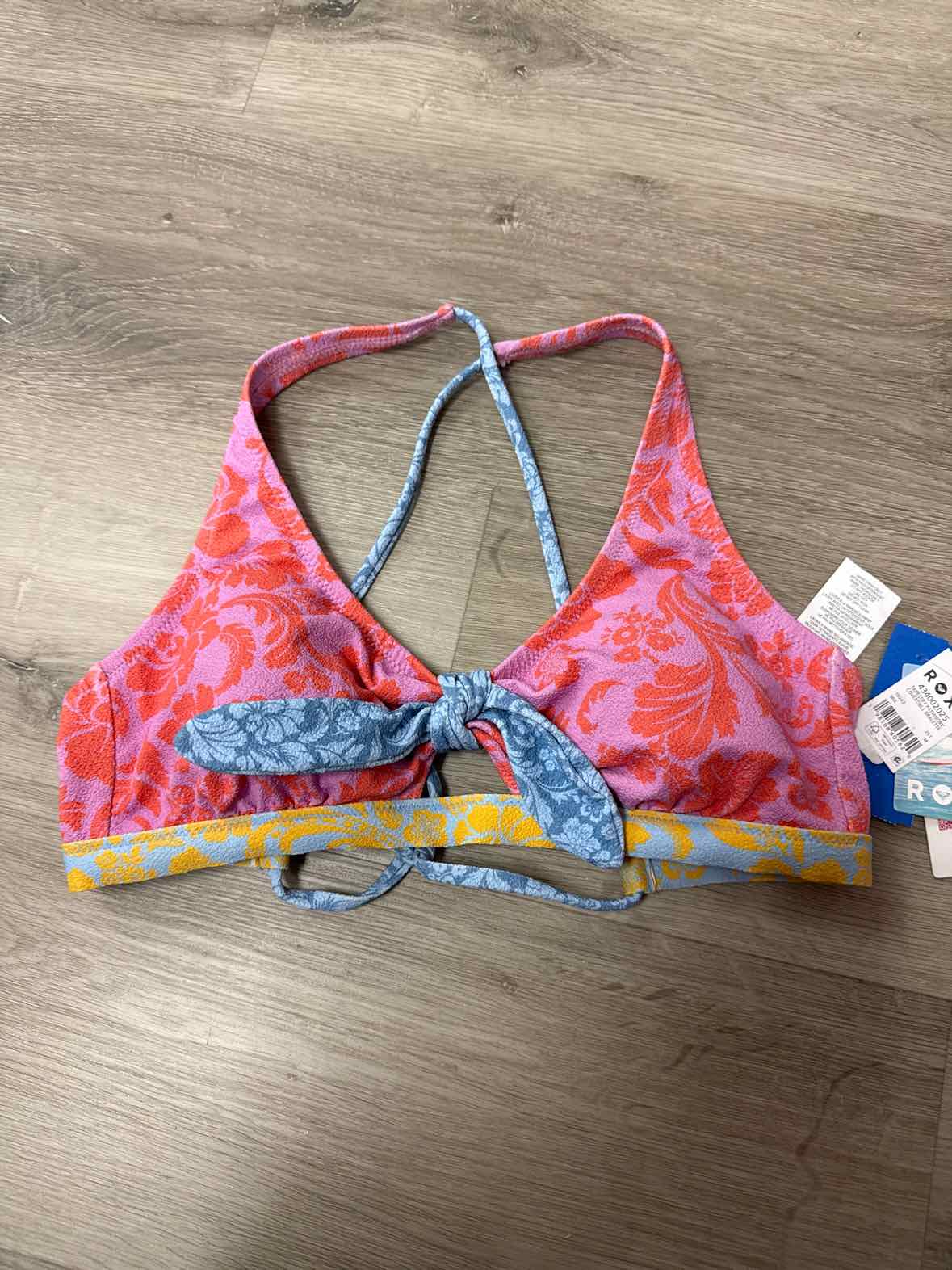 Roxy Size M Tapestry Patchwork Convertible Bralette