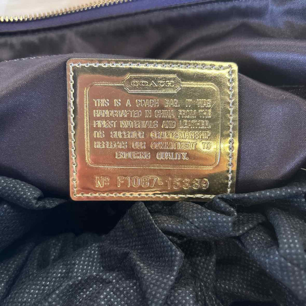 Coach Purple Tote Handbag