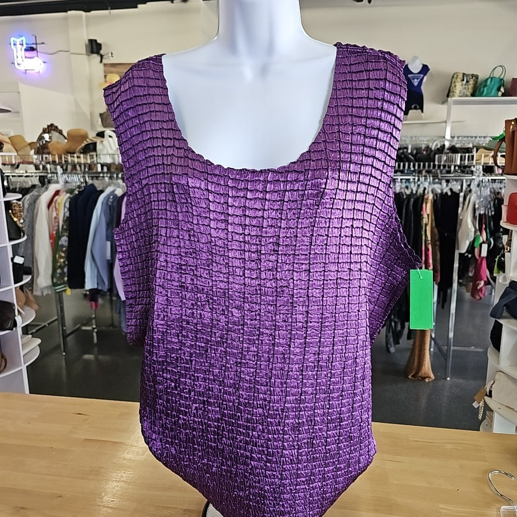 Sere Nade Size 3X Purple Preloved Tank