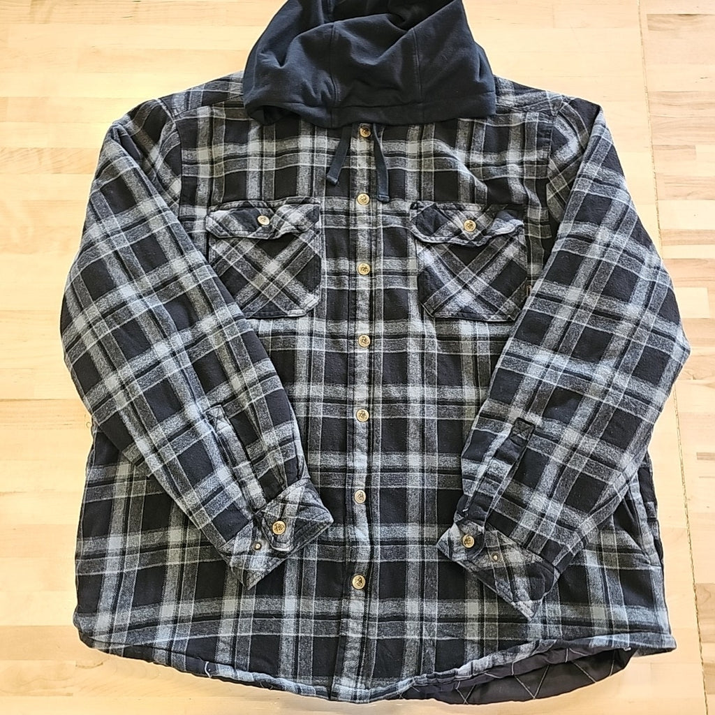 Legendary Outfitters Size XXL Black Gray MENS Jacket