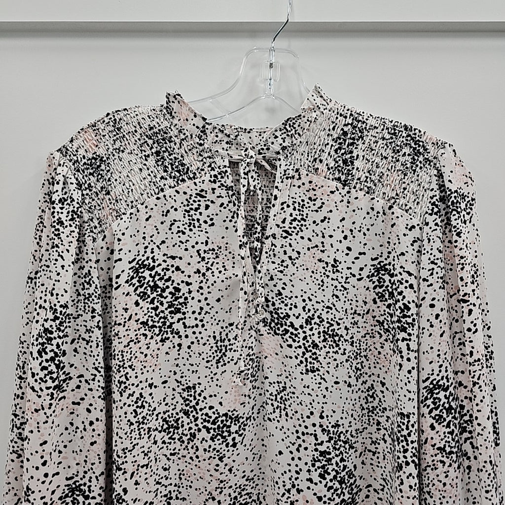 Alex & Lili Size S White Blouse