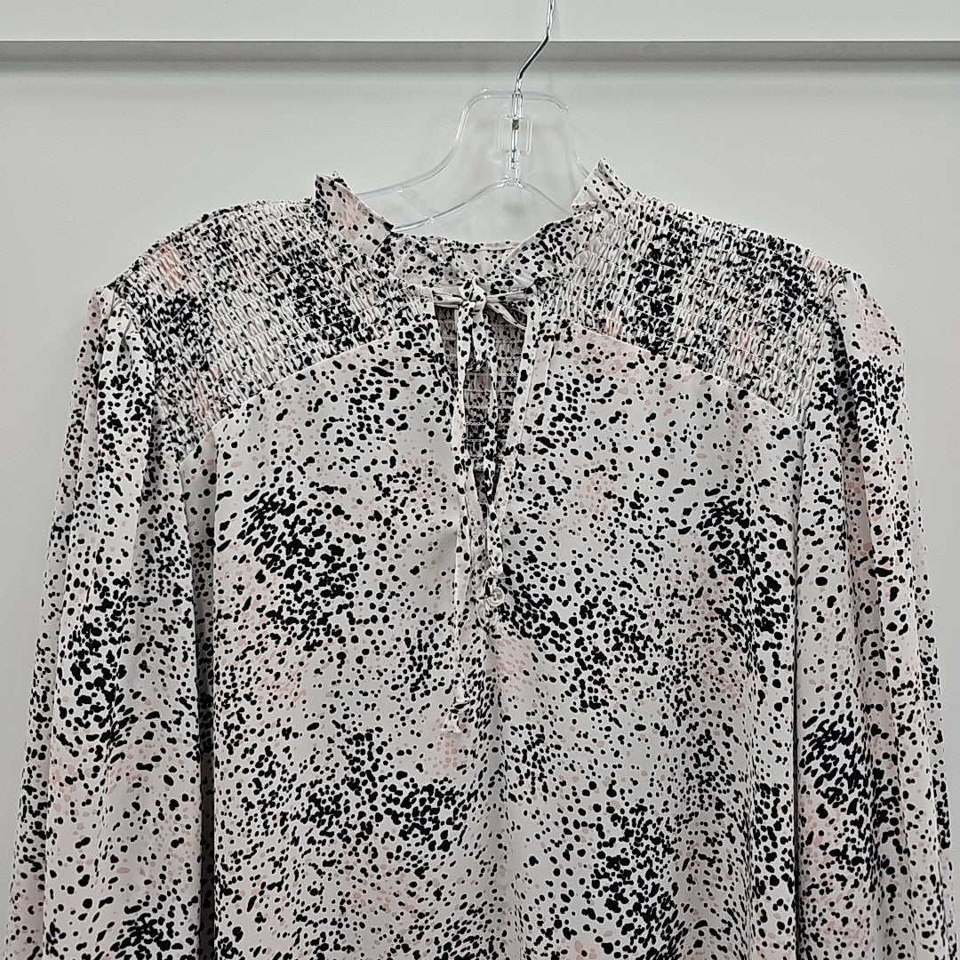 Alex & Lili Size S White Blouse