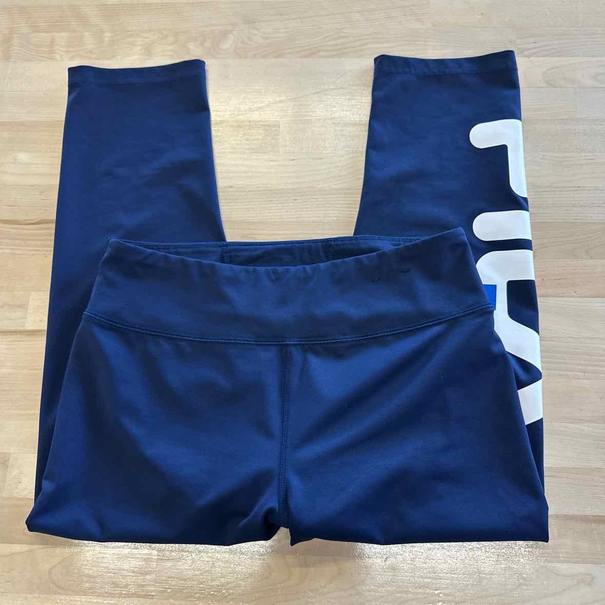 Fila Size L Blue Leggings