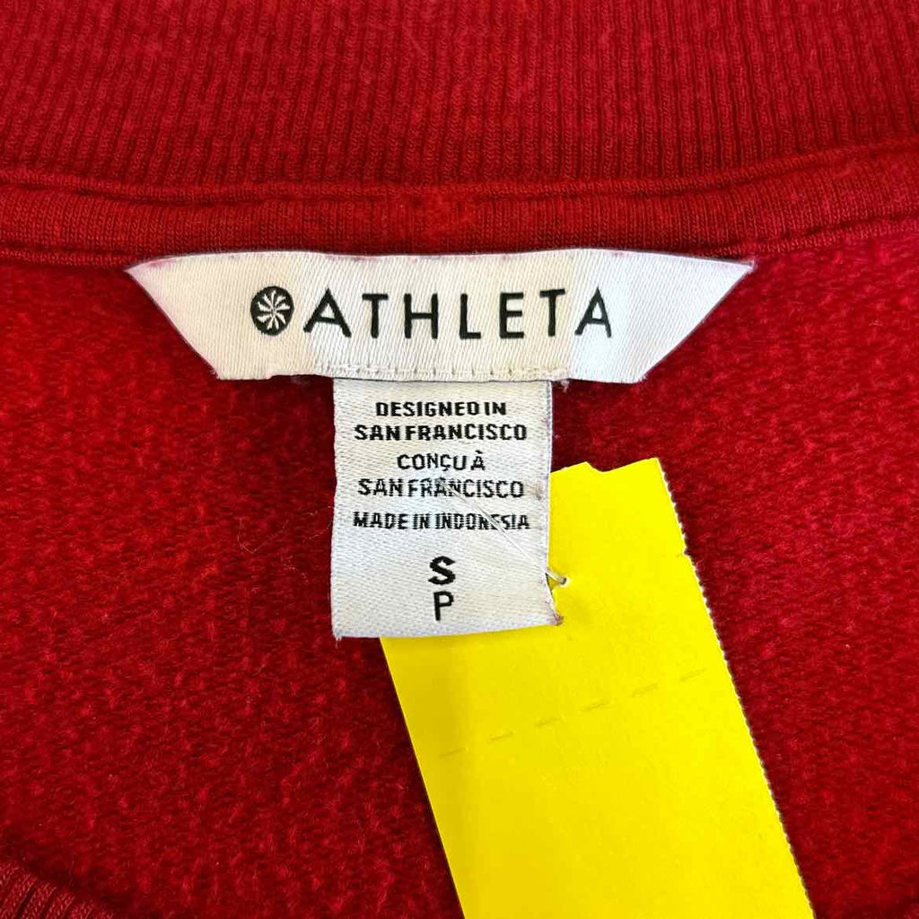 Athleta Size S Red Sweater
