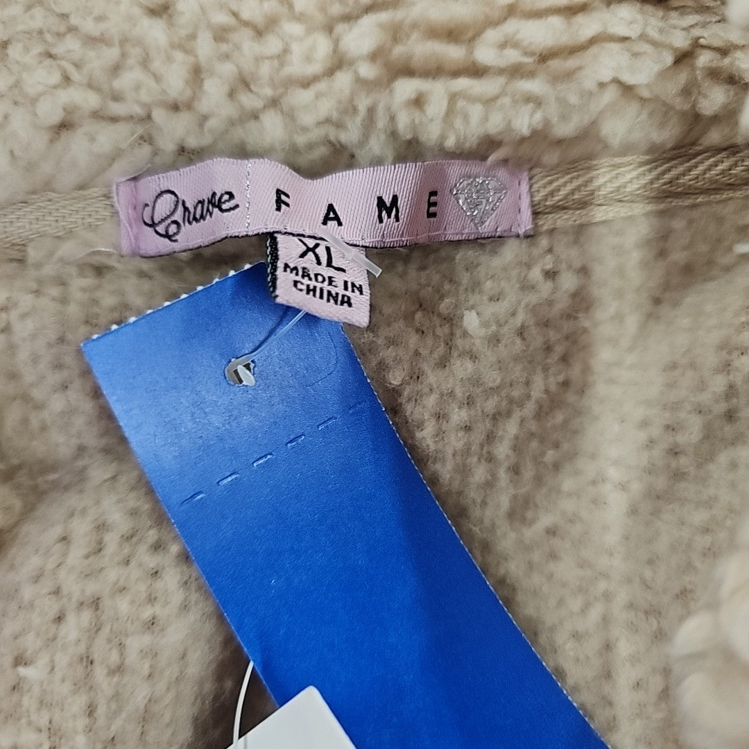 Fame Size L Tan Coat