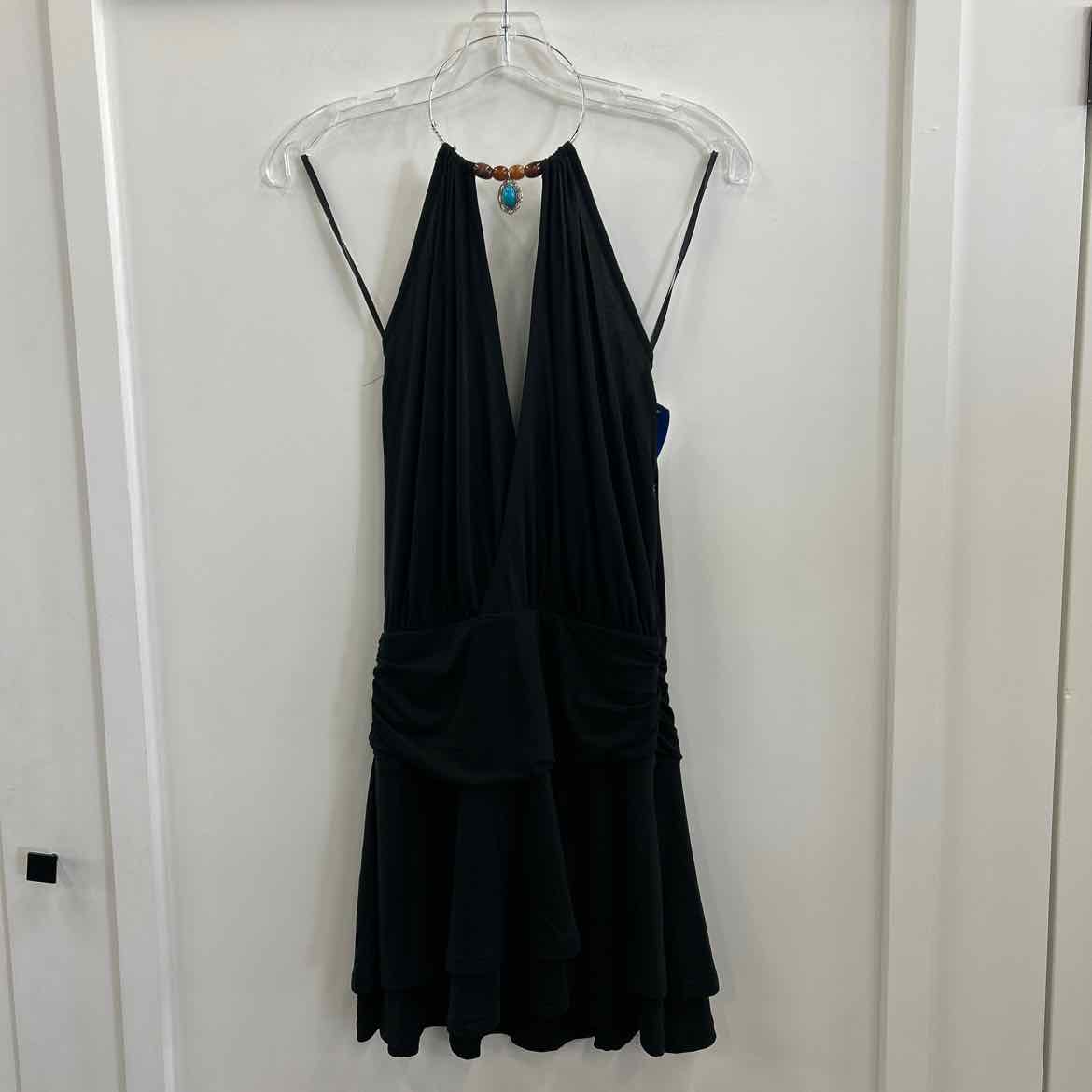 Princess Polly Size 2 Black Preloved Dress