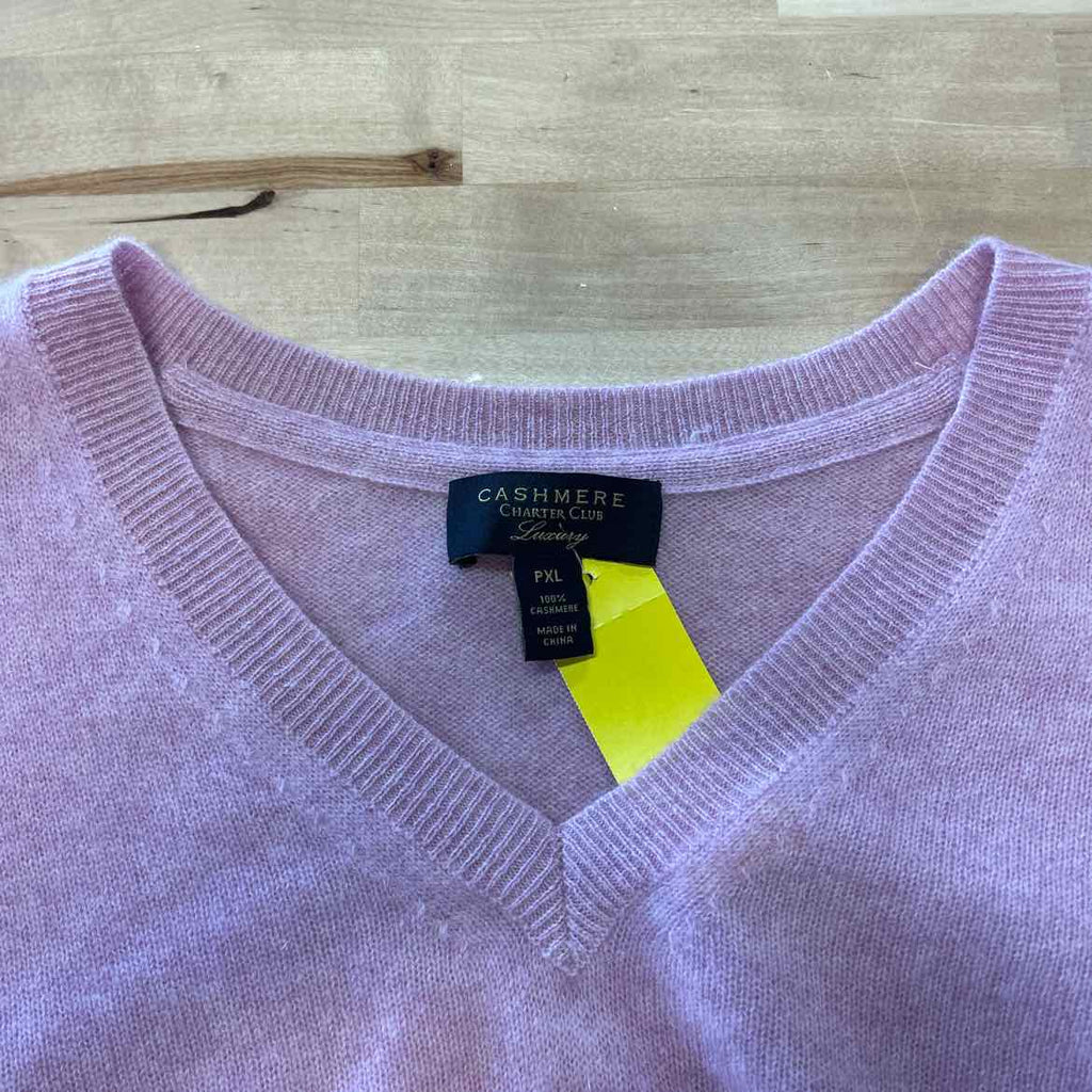 Charter Club Size PXL Pink Preloved Sweater