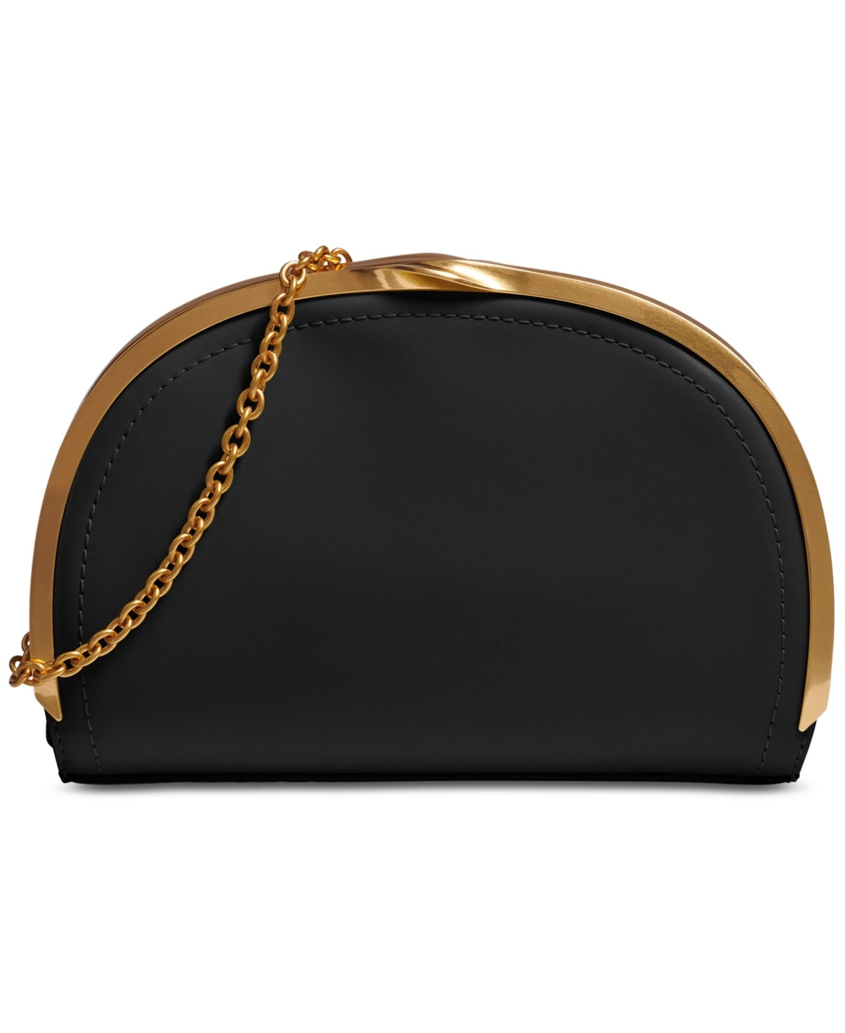 Donna Karan New York Lawrence Chain Clutch - Black/gold