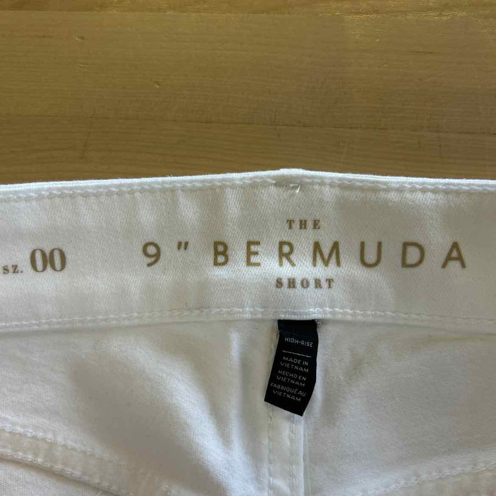 White House Black Market Women Size 00 White New Shorts