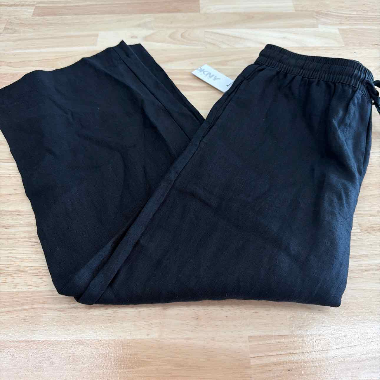 DKNY Size XS Pull-on Wide-Leg Pants