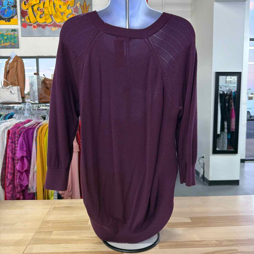 Maurices Size L Purple Used Sweater