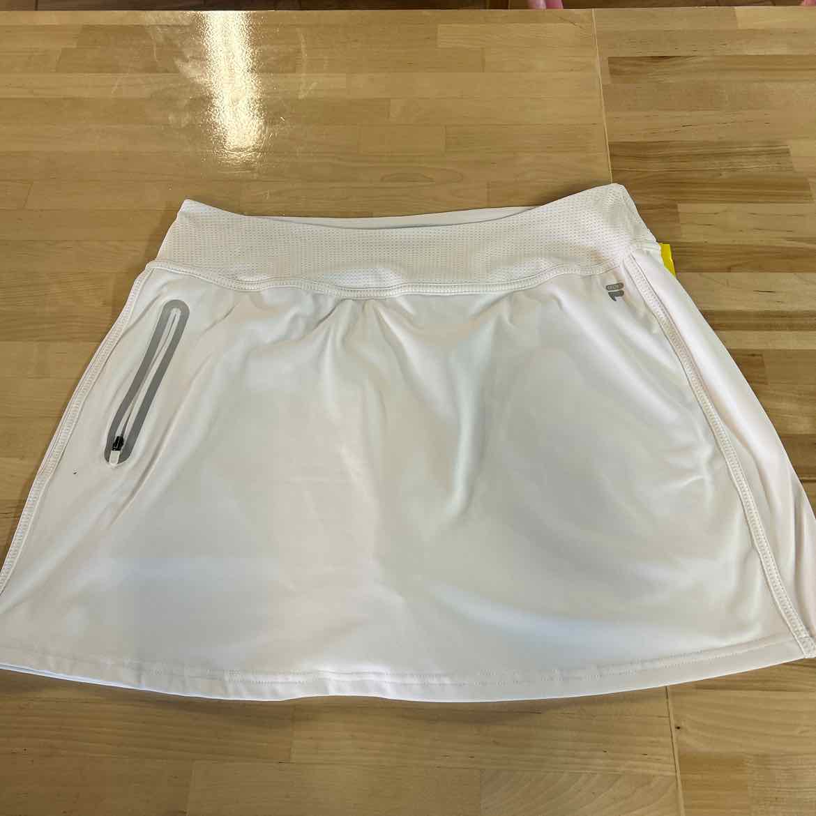 Fila Size XL White Preloved Skirt