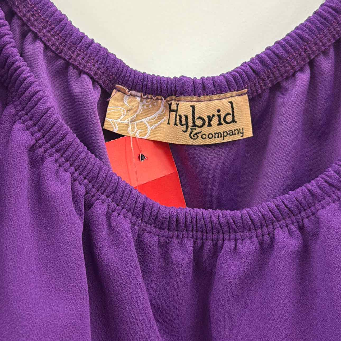 Hybrid & Company Size 3X Purple Rayon New Jumper