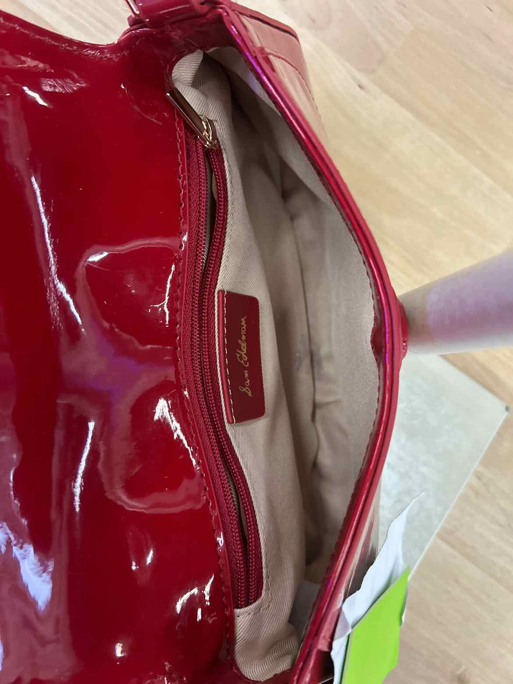 Sam Edelman Red Patent Leather New Handbag