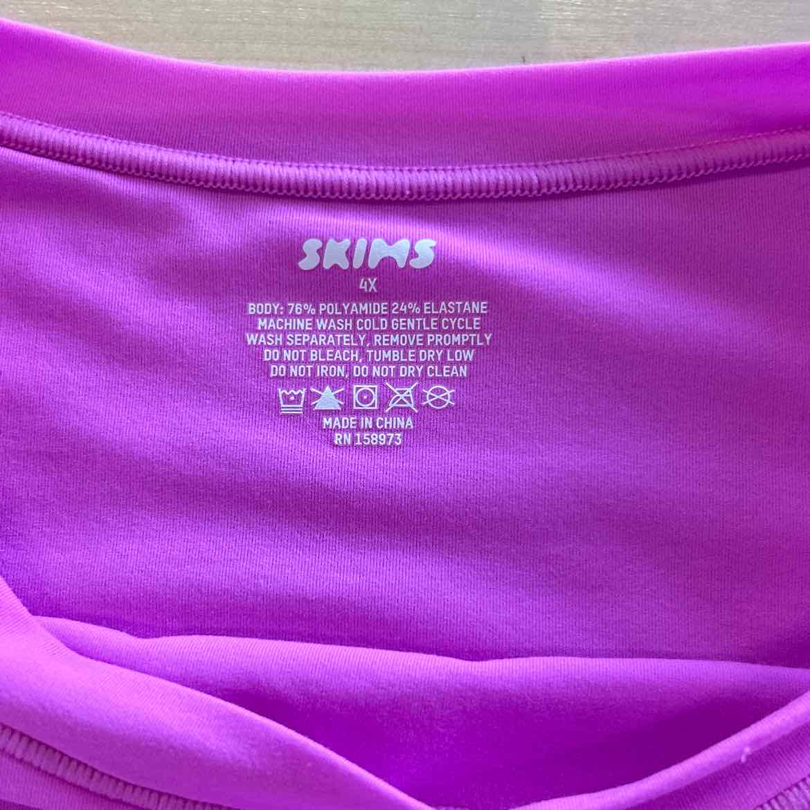 Skims Size 4X Pink Bodysuit