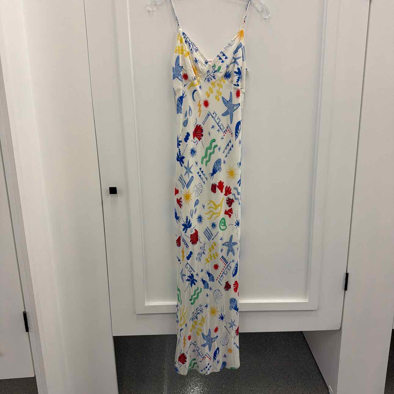 So Size M White Preloved Dress