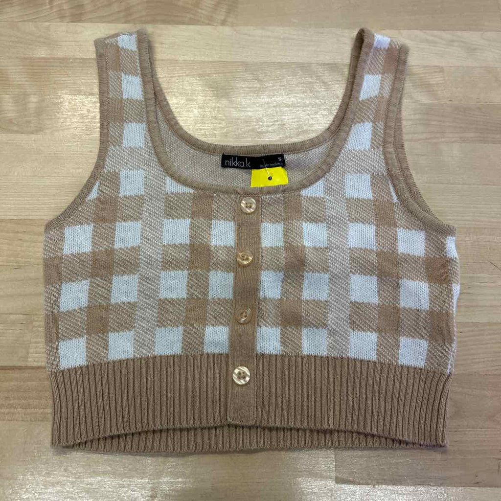 Nikka K Size S Beige Tank