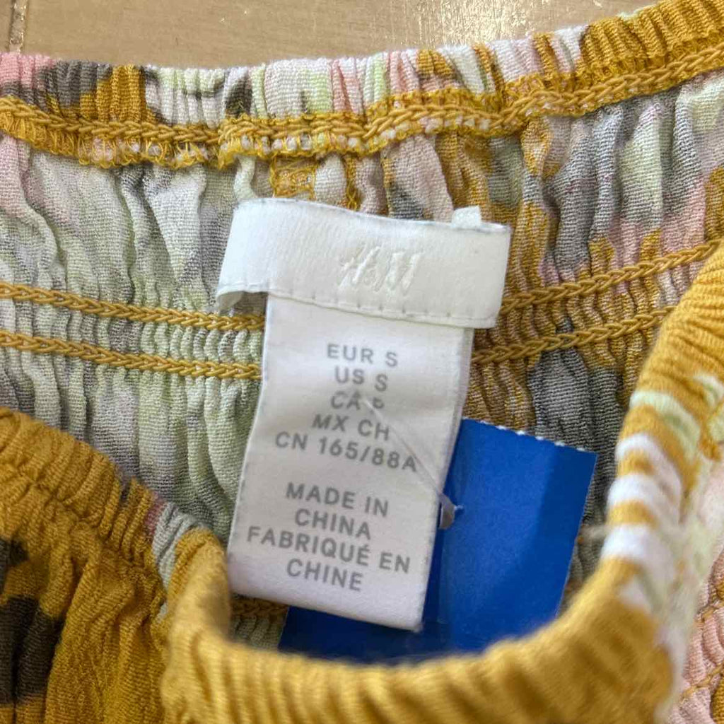 H&M Size S Yellow Preloved Dress