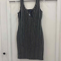 Iris Size M Black/White Preloved Dress
