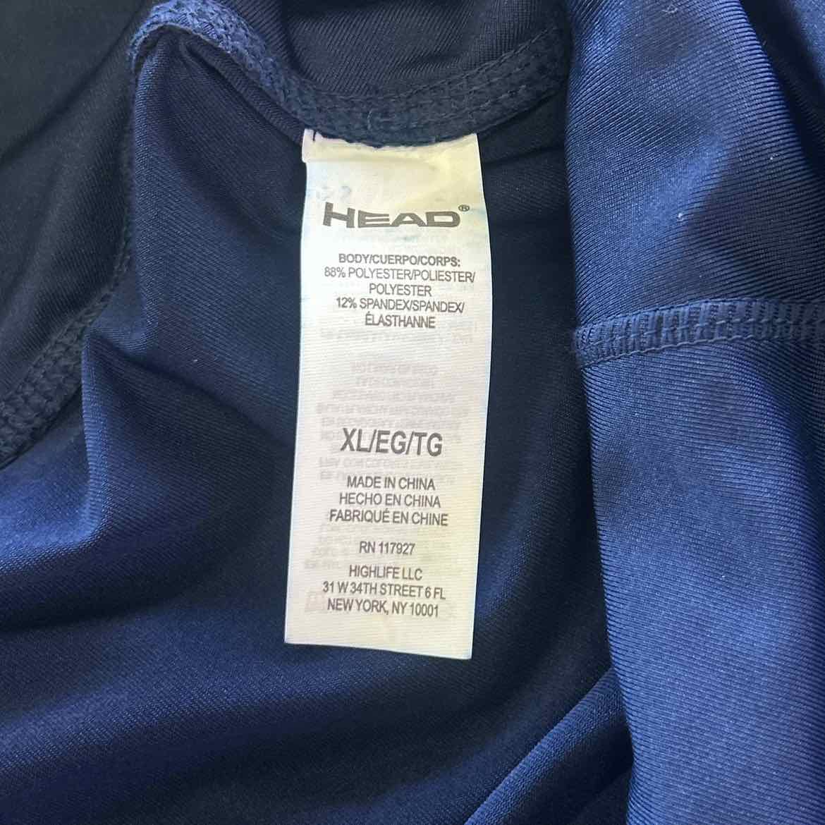 Head Women Size XL Navy Preloved Skorts