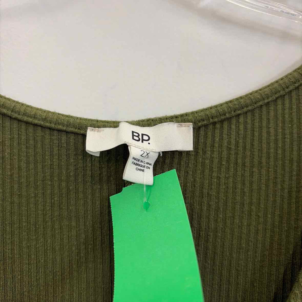 BP Size 2X Green Preloved Dress
