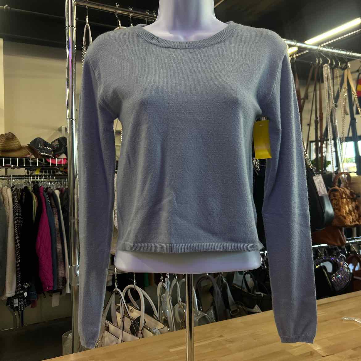 Sincerely Jules Size M Blue Sweater
