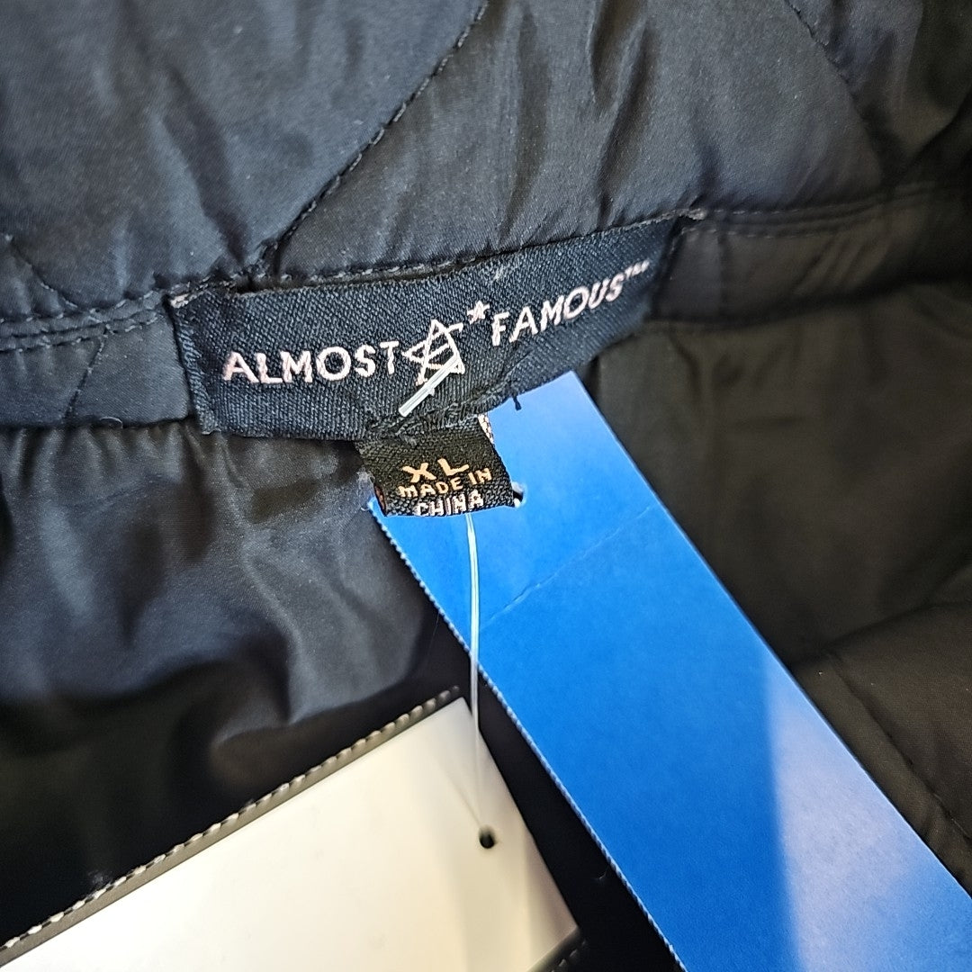 Almost Famous Size XL Black New Sweater