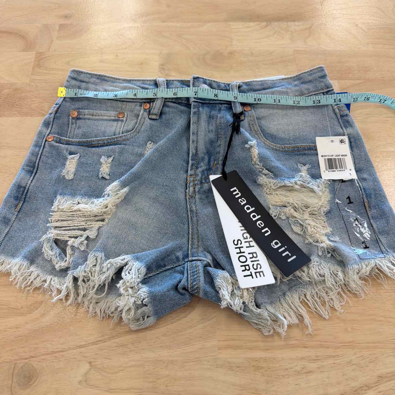 Madden Girl Women Size 1 Blue New Shorts