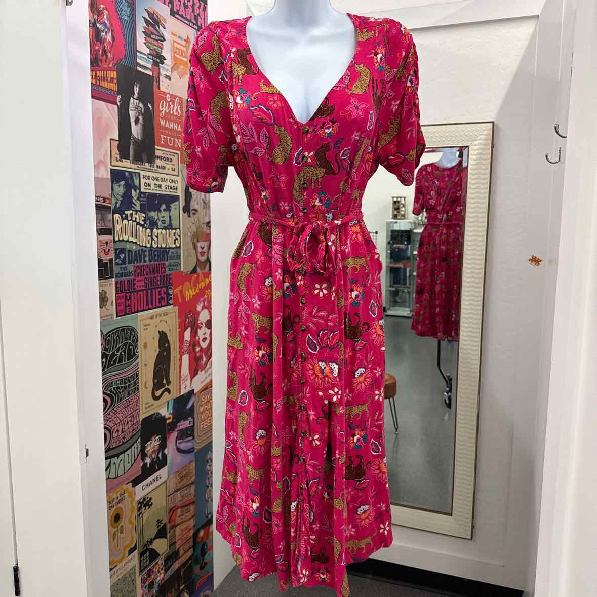 Torrid Size 0 Pink Used Dress