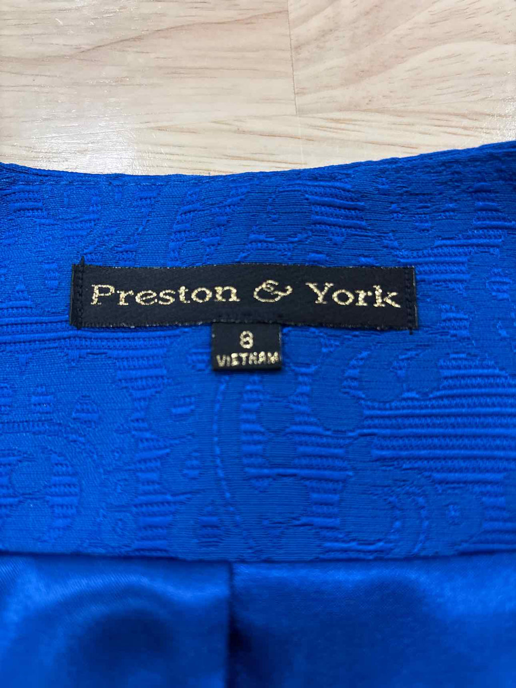 Preston & York Size 8 Blue Preloved Dress