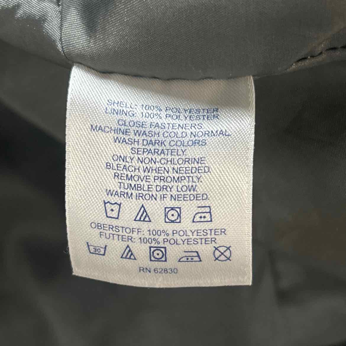 Lands End Size M Black Preloved Jacket