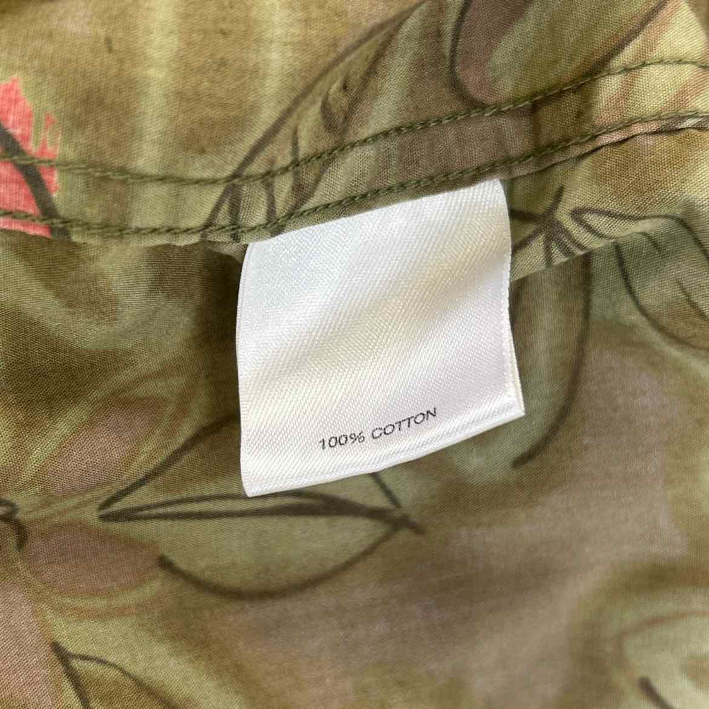 Cremieux Size XL Green Preloved MENS Button Down Shirt